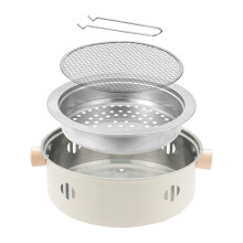 Portable BBQ Stove Food Charcoal Barbecue Grill for Outdoor Camping and Trips