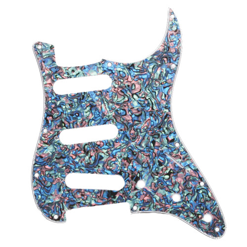 Multi-color Electric Guitar Pickguard Scratch Plate-St Pick Guard Scratch Abalone shell