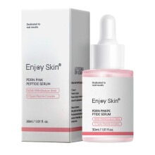 Pink Peptide Serum with Rose DNA, Brightening Hydrating Face Serum