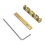 Brass 4 String Bridge Hardware for Installation and Care Projects 1