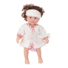 6'' Reborns Girl Doll Eyes Opened Real Life Doll Toddler Interaction Pretend Toy