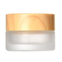 5g/10g/15g/20g/30g/50g/60g Frosted Glass Cream Jar Empty Makeup Cosmetic 5g