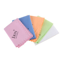 5 Pcs Soft Microfiber Polishing Cloth for Guitar, Violin, Piano, Bass Five colors mixed