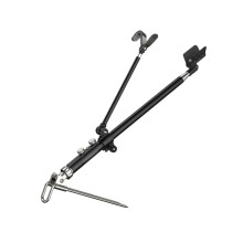 Stainless Steel Fishing Rod Holder With Retractable Design For Night Fishing 2 2