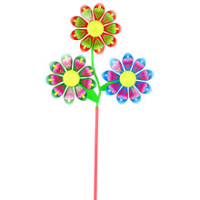 Wind Spinners Yard Pinwheel Garden Decorated Easy DIY Girls Outdoor Game 10 PCS