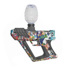 Mini Portable Electric Water Ball Gun Toys Bright Color Plastic Made Team Game 1