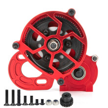 1:10 RC Car Accessories Drive Gear Box Device for SCX10 I II RC Crawler Parts Red