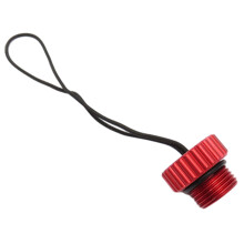 Scubas Diving Tank Valves Threaded Cover Aluminum Dust Plug Cap Protector Cover Red