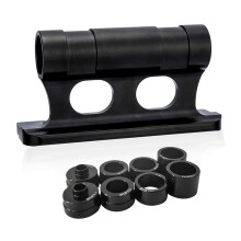Bike Block Fork Mount with Adapters Car Roof Rack Carrier Road Bike Holder Black