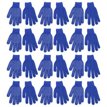 12pair Jewelry Photography Gloves Protective Work Mittens Sophisticated Glove Blue