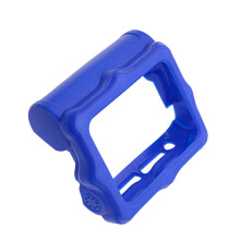 Computer Storage Cover with Open Display Window and Sleeve Fit Blue