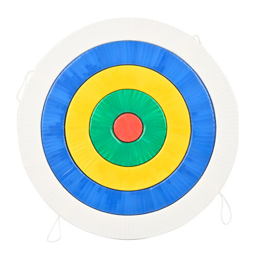 Color Face Practice Board Shoot Targets with Solid Pad for Outdoor Placement