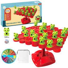 Frog Balance Tree Counting Toy Math Game Educational STEM Learning Kids Toy