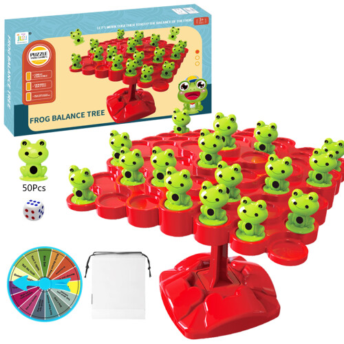 Frog Balance Tree Counting Toy Math Game Educational STEM Learning Kids Toy
