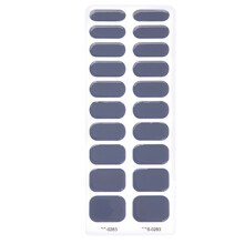 Semi Cured Gel Nail Strips Long Lasting Salon Nail Sticker Nail Polish Strips BSS0283