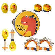 Wooden Musical Instrument Toys Children Early Educational Learning Toys for-Baby