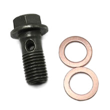 10 Pcs Brake Caliper Banjo Bolts Screws with Washers Motorcycle Accessories B