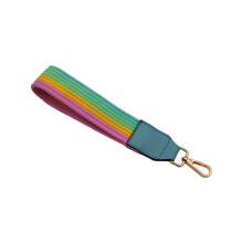 Fashionable Bag Strap Replacement Chain with Metal Buckle Suitable for Women Light blue
