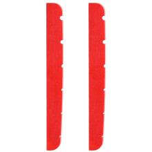 2pcs Convenient 42mm Electric Guitar Bone Nut for 6 String Repair Red