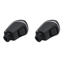 2X Car Leather Gear Shift Konb for Camry Levin XV70 V70 Avalon 2018 2019 2020
