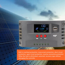 MPPT Solarregler 12V/24V 50A mit Mehrfachschutz