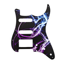 11 Hole Scratchplate, Standard Guitar Mudguard Guitar Bass 4 String Model Guitar Glory