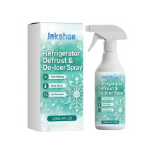 JAKEHOE Refrigerator Deicer Spray, Home Frost Remover Cleaner & Deodorizer, Portable Fast Ice Melt for Freezer,