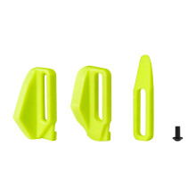 Battery Spacer Block Set for Bike Front Electronic Derailleur Fluorescent green