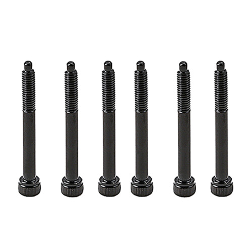 6 Pcs Guitar Tremolo Bridge Saddle String Lock Screw Hardware Easy to Install