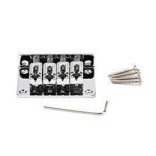 4-String Fixed Bridge Top Load Saddle String Spacing Hardtail Fixed Bridge