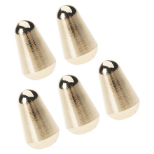 Musical Instrument Parts 3 5 Way Toggle switches Tip Knob Caps for SQ Guitar Golden