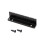 6 Strings Guitar Bridge Nut, Adjustable Metal Bridge Nut for 6 String L-Shaped Black 1