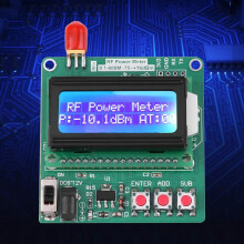 Mosiee digitális LCD RF teljesítménymérő -75~16Dbm1-600Mhz rádiófrekvenciás csillapítás
