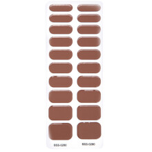 Nail Polish Strips Salon Gel Nail Sticker Nail Art Wrap Decoration for Women BSS0280