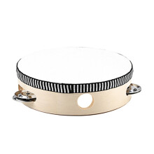 Educational Musical Tambourine Handheld Tambourine Drum for Children and Adults