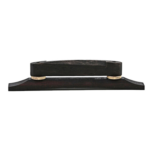 Wood Adjustable Bridge Guitar Bridge Ebony Hardware Accessory for Archtop Guitar