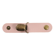 Practical Bag Hangers Straw Hat Clip Conveniently Attach to Your Bag or Hat Pink