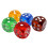 5 Pcs Crystal Dices 25mm Transparent Dice Board Game Dice for Teaching Projects 1