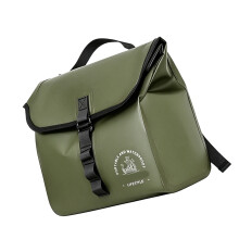 Universal Bike Seat Bag With Reflective particulars Large Capacity For Biking Green