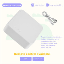 Tuya Zigbee WiFi Gateway Compatible Hub Bridge Life APP Control for Alexa Home