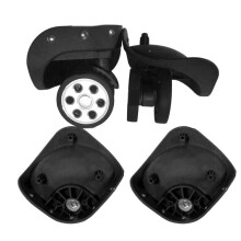 1 Pair A79 Replacement Luggage Suitcases Wheels Repair Accessories for Luggage Black large