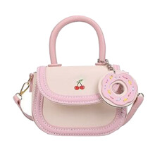 Cute Crossbody Bag Making Kit Purse Making Supplies Handmade Tote Accessories Pink