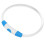 Wiederaufladbares LED Dog Collar Blau USB 5