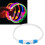Wiederaufladbares LED Dog Collar Blau USB 10