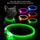 Wiederaufladbares LED Dog Collar Blau USB 11