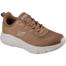 (, ) Skechers BOBS B Flex Icy Edge Textile Men's Chestnut Trainers