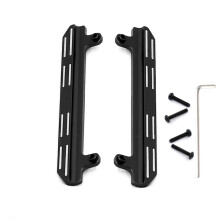 Side Pedal Metal Upgrade Repairing Parts for 1/16 Jimny RC Car Foot-Plate Black