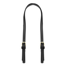 Adjustable PU Messenger Bag Strap Universal Bag Strap Perfect for Everyday Use Black