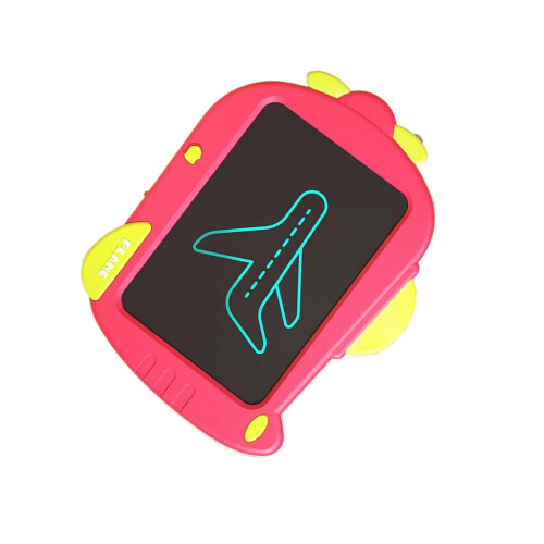 Reusable LCD Scribbler Pad EyesProtect Screen Board Drawing Elementary One color airplane