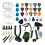 Guitar Tools Set Guitar Accessories Kit Including Guitar Picks, Capo, Strings Type D 1